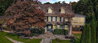 Downingtown Manor | 1900s Farmhouse w/ Creek Views
