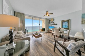 Televisión y reproductor de DVD 