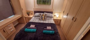 Cabana | 2 quartos, roupa de cama