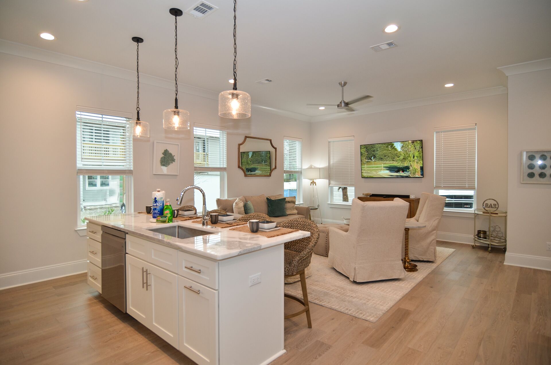 Top Notch Inlet Beach Home~Sleeps 14~4 Bikes~ Outdoor Seating Group W/Firepit