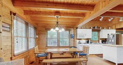 Lakefront home with private dock, canoe & kayak, fast WiFi, and firepit - dog OK