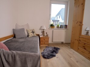 2 chambres, lit de bébé portatif, accès au Wi-Fi (inclus)