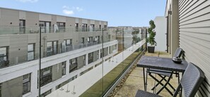 Superior Apartment, Accessible, Private Bathroom (Luxury Eco) | Balcony view - Luxury Eco Super King Apartment With Large Balcony (Stevenage)