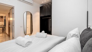 公寓 | 1 間睡房、埃及棉床單、高級寢具、Select Comfort 床墊