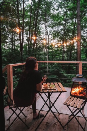 Mini Chalet NORDIK - Glamping / Hiking | Terrasse/patio