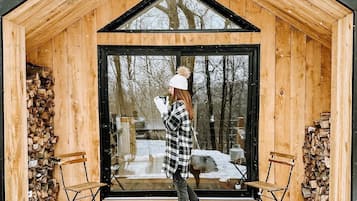 Mini Chalet LE KAMP - Glamping / Hiking | Terrace/patio