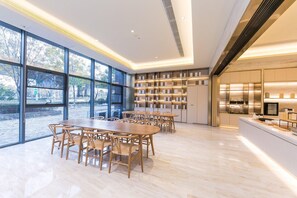 Udsigt fra overnatningsstedet