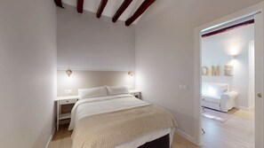 1 bedroom, travel crib, WiFi, bed sheets