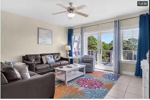 Smart TV - 30A 3BR Condo•500 ft to Public Beach Access•2 Pools•Tennis Courts•Nature Trails (Seagrove Beach)