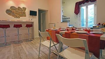 Daily local cuisine breakfast (EUR 8.50 per person)