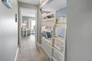 1 bedroom, iron/ironing board, travel crib, free WiFi