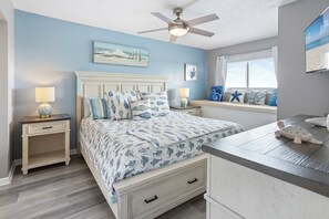 1 bedroom, iron/ironing board, travel crib, free WiFi