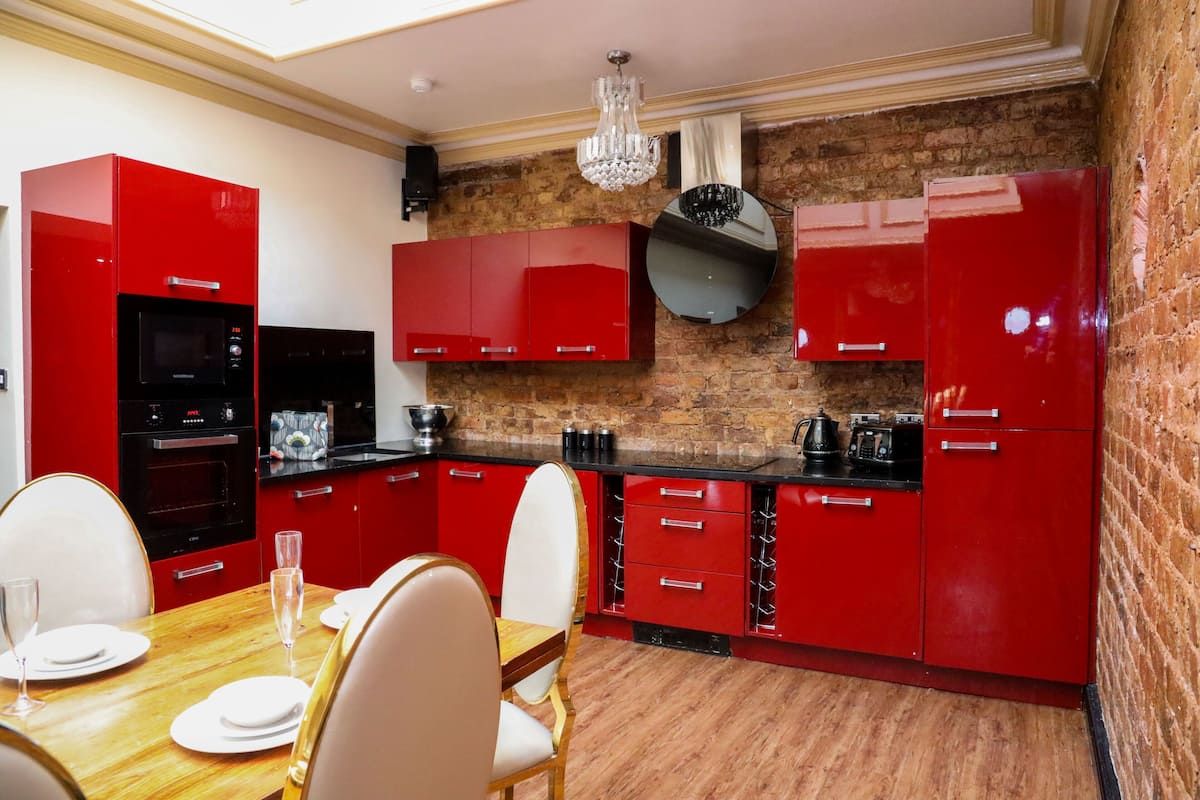 Appartement Ville | Cuisine privée | Bouilloire électrique