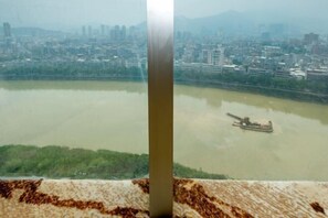 Vue depuis l’hébergement