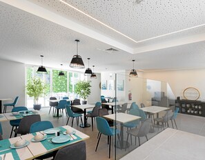 Petit déjeuner buffet (10 EUR par personne)