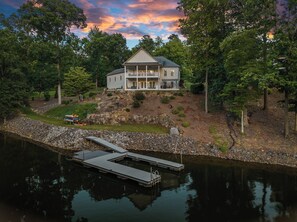 Exterior - Turtle Cove by SoCharm | Waterfront Home with Hot Tub (Mooresville)