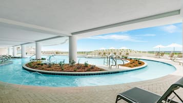 Outdoor pool, pool cabanas (surcharge), pool umbrellas