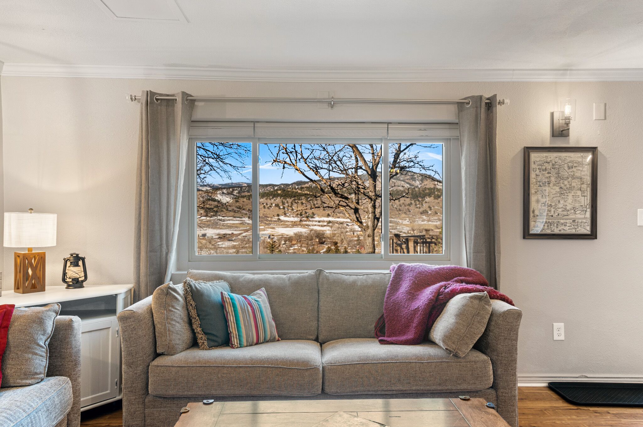 Mountain views right out your door!