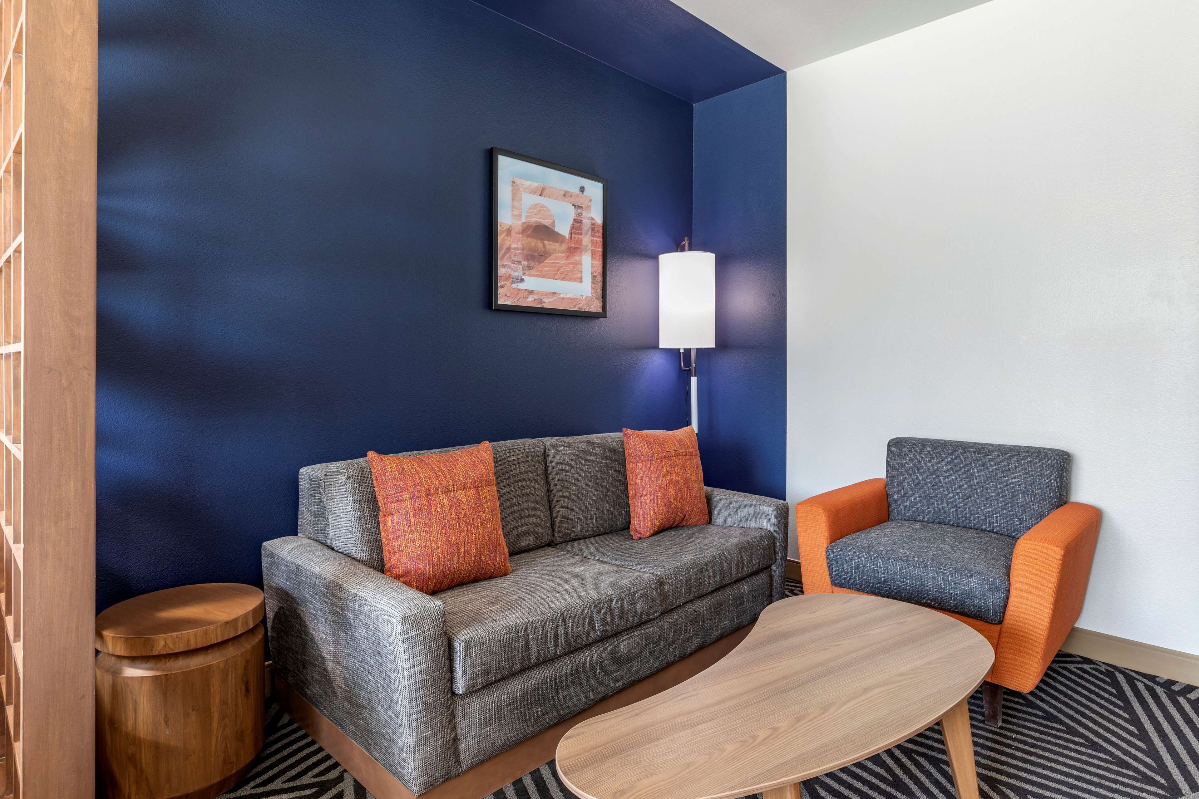 suite, 1 king bed, accessible, non smoking (with single sofabed) | 1 bedroom, desk, laptop workspace, wifi