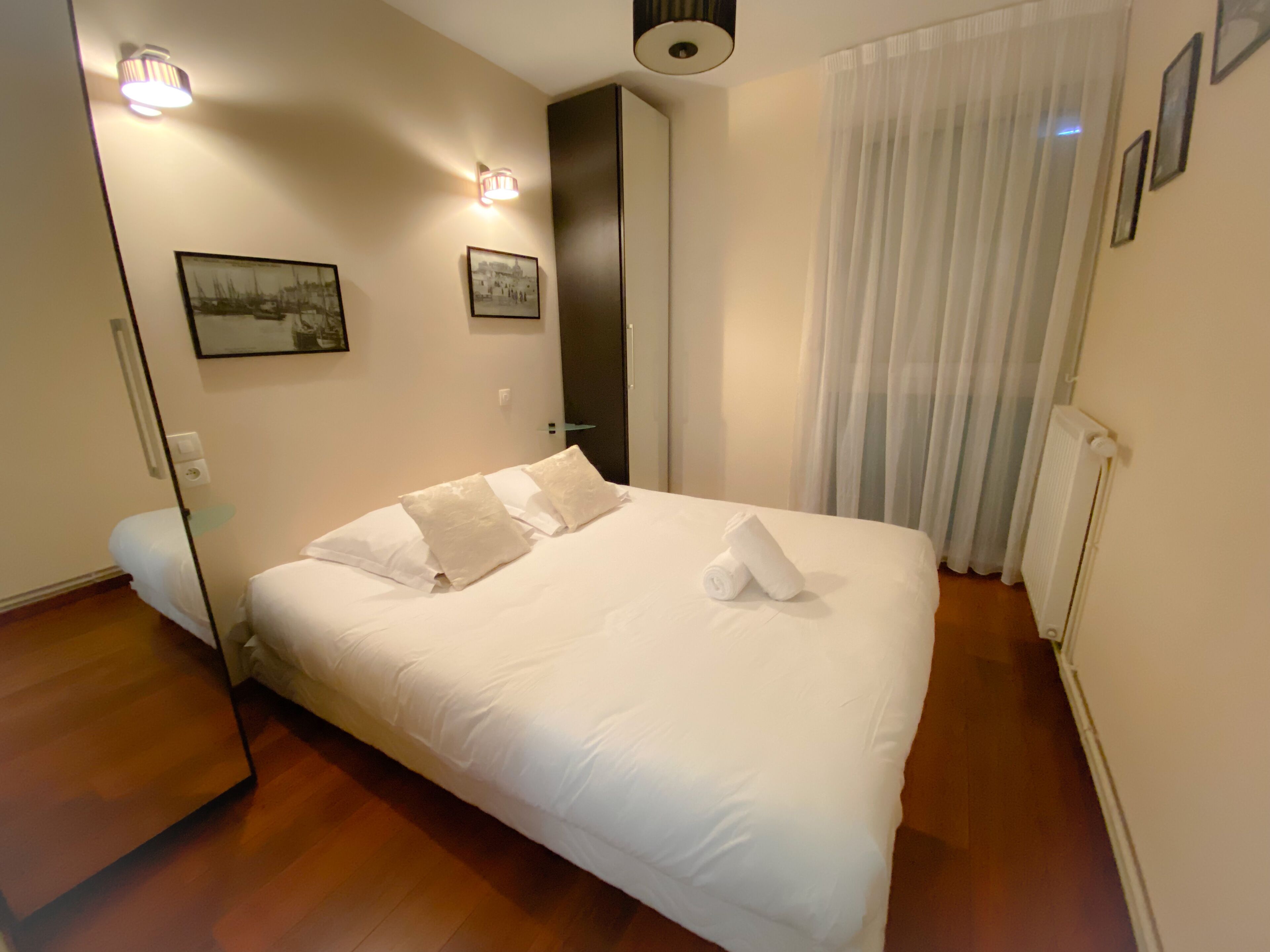 Le Beach, appartement avec balcon et vue sur mer