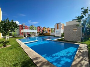 Alberca al aire libre 