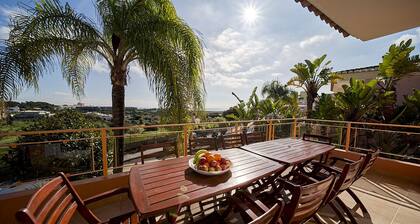Quinta Marina mit Meerblick, privater Pool und Garten