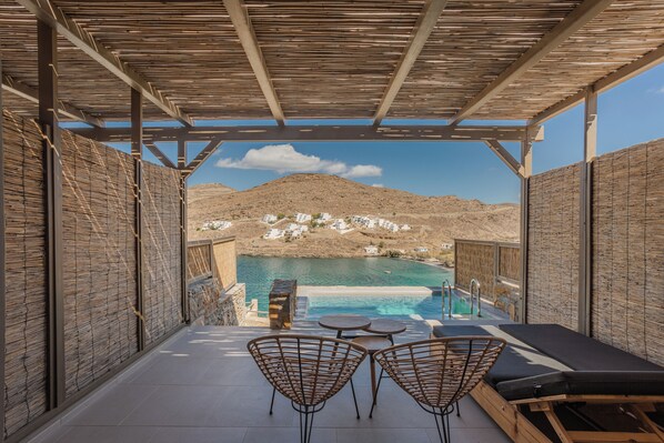 Exclusieve tweepersoonskamer | Uitzicht vanuit de kamer