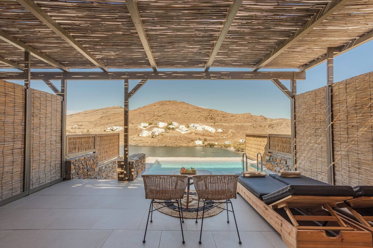 Junior Suite, Private Pool, Sea View | View from room