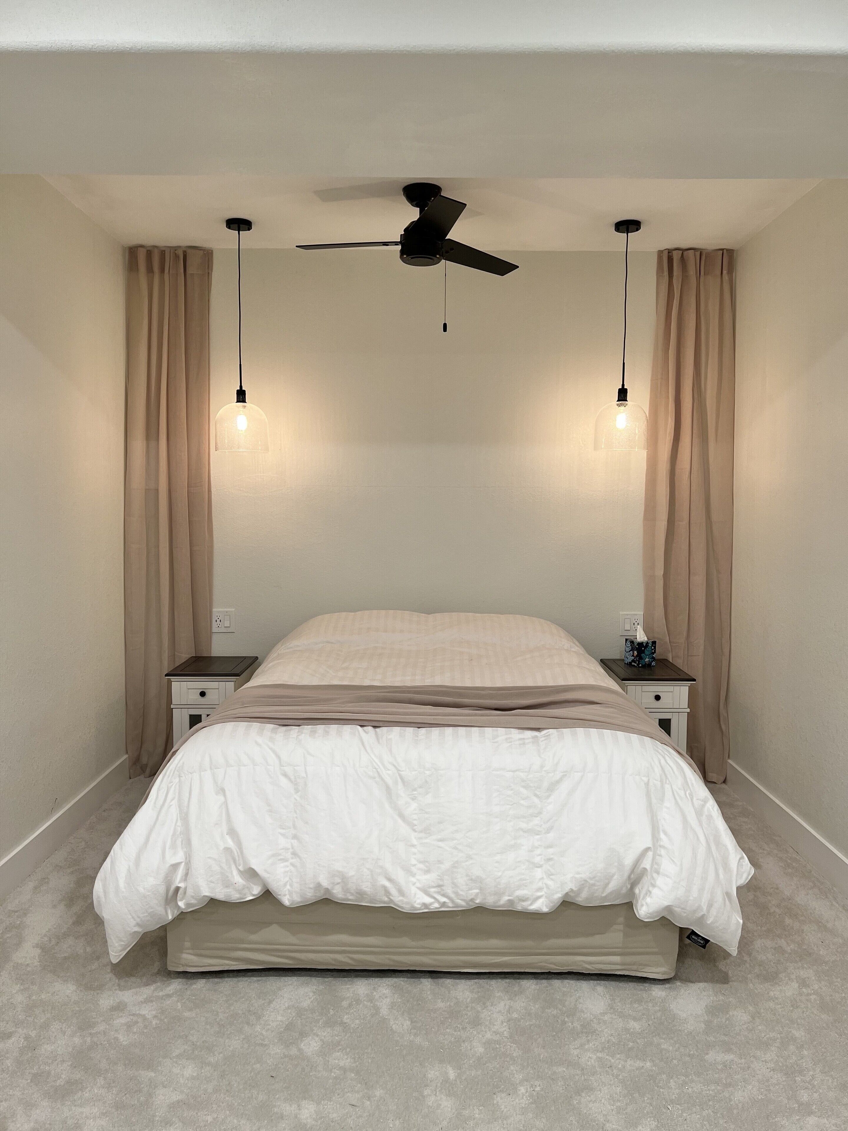 Golf Course Views, modern home setting, private entry and yard