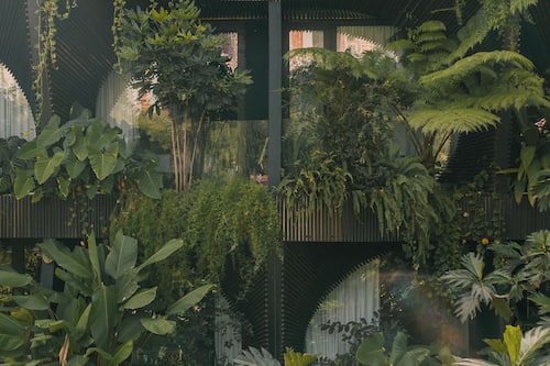Fassade der Unterkunft