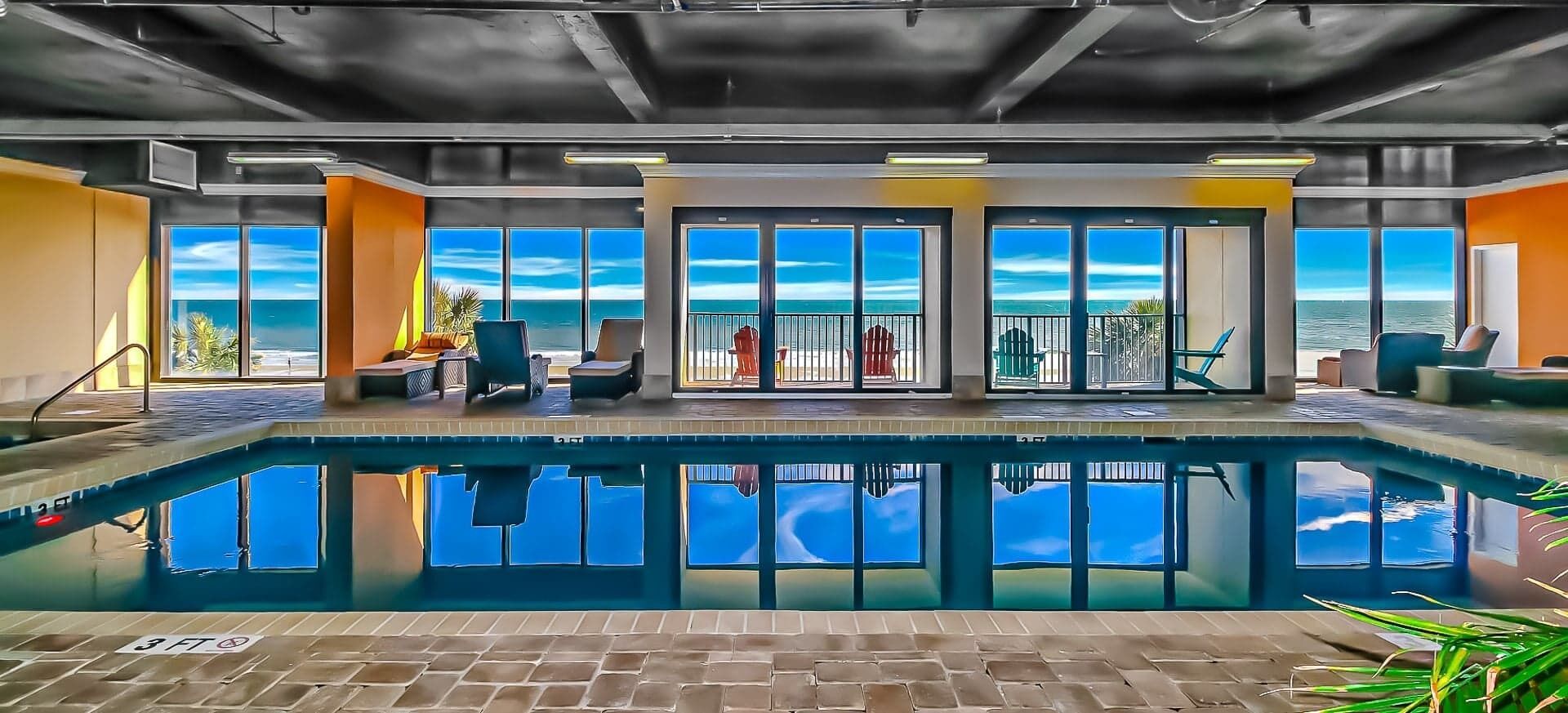 Piscine couverte