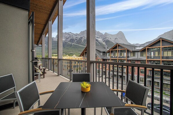 TM412 Two Bedroom Elevated Condo | View from room - Spring Creek Vacations (Canmore)
