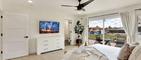 5 عدّة غرف نوم ومكواة/لوح كي وسرير سفر وواي فاي مجانًا