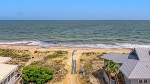 Plage à proximité, chaises longues