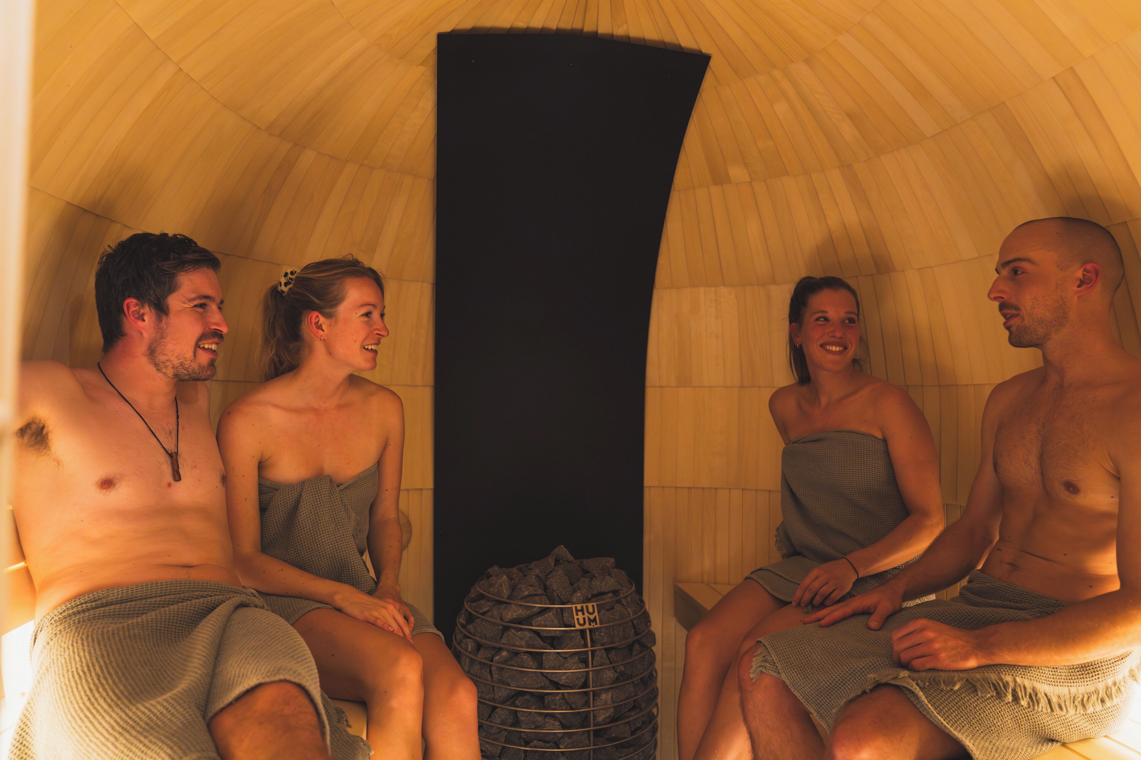 Sauna, massages
