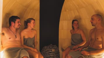 Sauna, massages