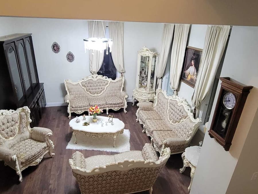 40-inch LED TV with cable channels, TV