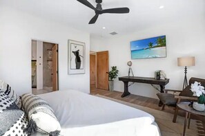 3 bedrooms, desk, iron/ironing board, free WiFi