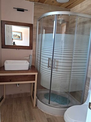 Habitación Etapa Aserradero | Bathroom - Villas La Quinta (Bocoyna)