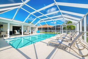 Piscine chauffée