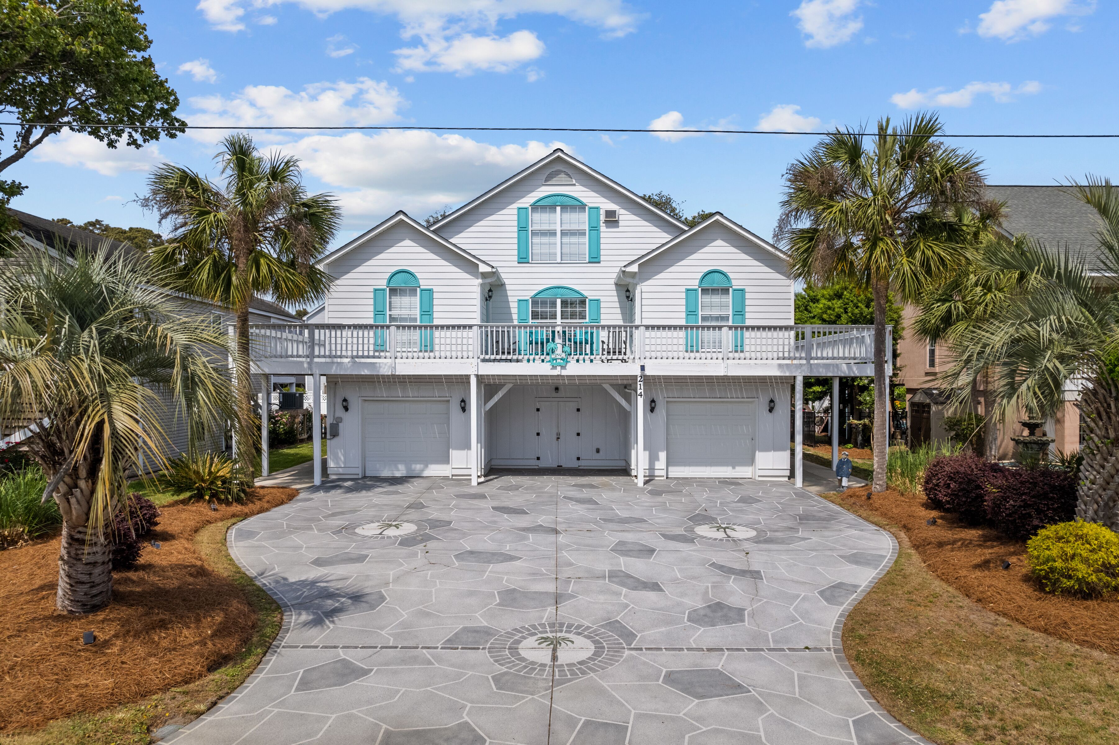 Multi-Fam Beach Home w/ Private Pool & Game Room--3 min walk to the beach