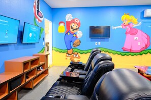 Children’s area - Epic 9BR Game House - Arcade, PS5, Pool & Hot Tub (Davenport)