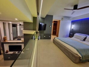 1 habitación y escritorio 