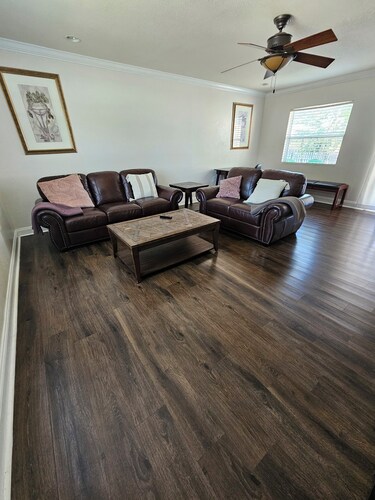 A comfortable home close to the city, yet tucked away from the noise.