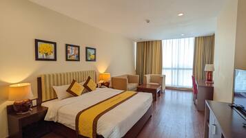 Habitación Deluxe | 1 habitación, insonorización y tabla de planchar con plancha