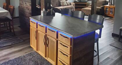 Recently remodeled home, across street from Michigan Snowmobile/ORV Trail #2!