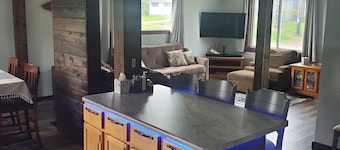 Recently remodeled home, across street from Michigan Snowmobile/ORV Trail #2!