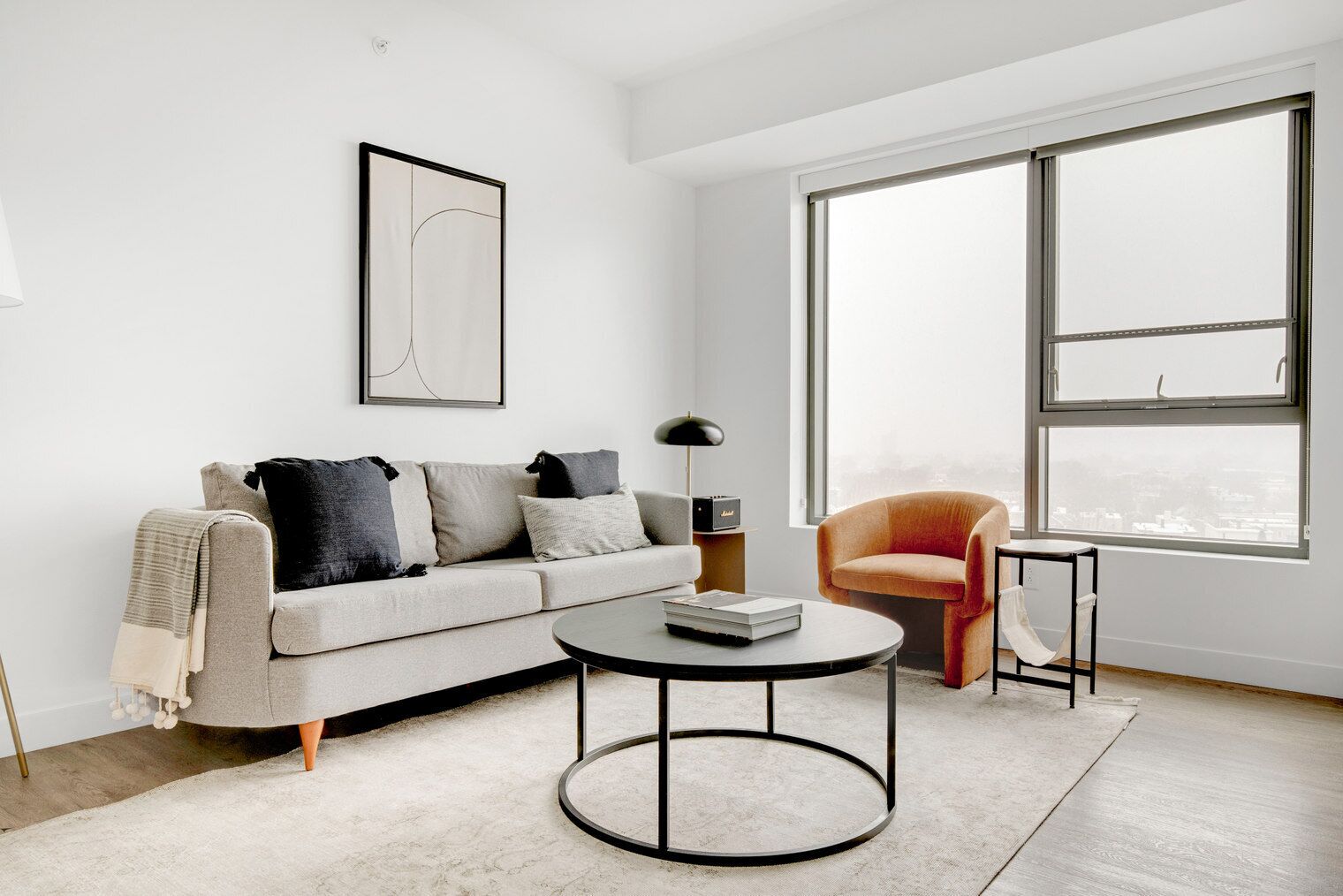 Bright Central Square 1BR w/ Gym, W/D & Roof, near T, by Blueground