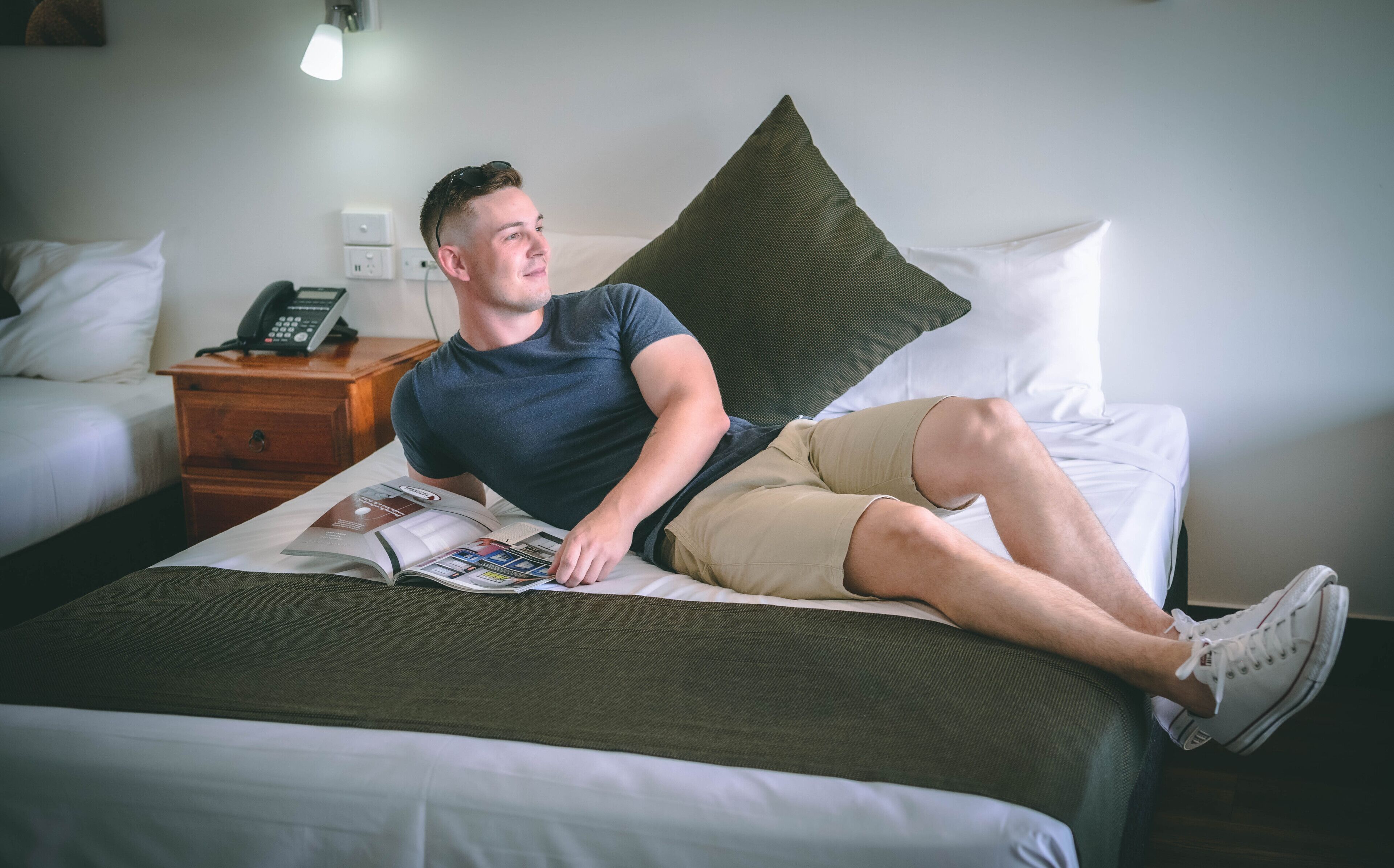 cottage - two queen & access | 1 bedroom, individually furnished, desk, laptop workspace