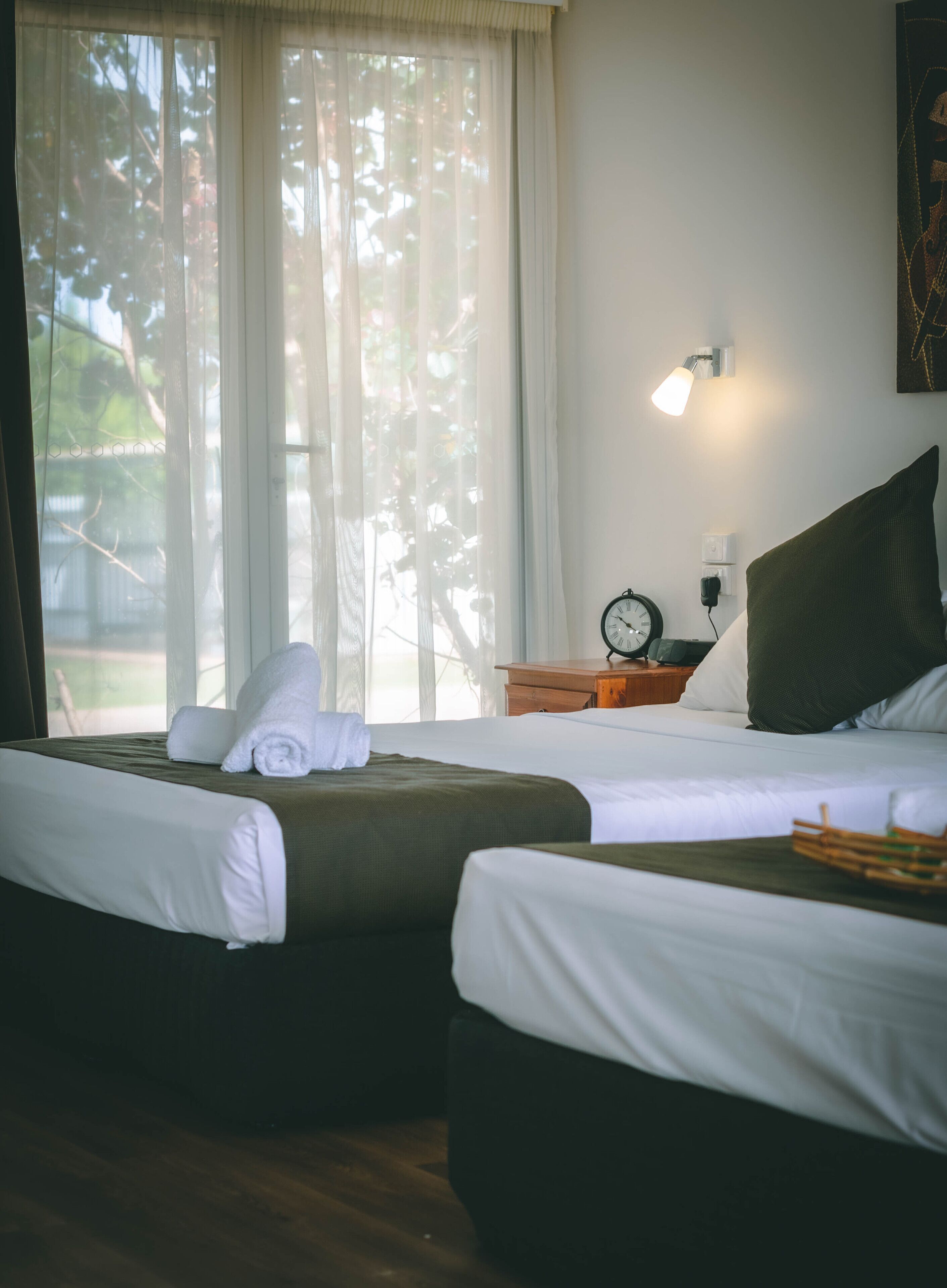 cottage - two queen & access | 1 bedroom, individually furnished, desk, laptop workspace